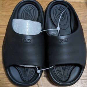 Black Slide Sandals